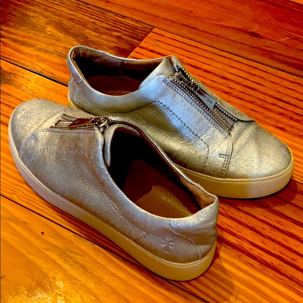 Frye Lena zip sneakers